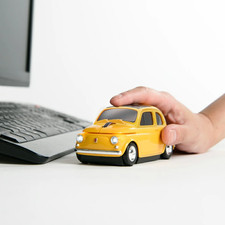 CAMSHOP.JP Fiat 500 Nuova wireless mouse New Japan picture
