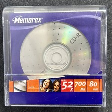 Set Of 6 Memorex CD-R 52x Speed 700mb  picture