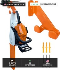 Chainsaw Hanger, 1 Pack Chainsaw Holder Wall Mount, Chain Saw Storage Rack picture