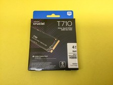Crucial T710 4TB PCIe Gen5 NVMe M.2 2280 Internal SSD CT4000T710SSD8 New Sealed picture