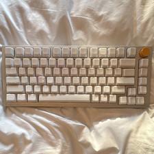 Glorious GMMK Pro Mechanical Keyboard  USB C Custom Ceramic Keycaps Panda Switch picture