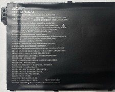 Genuine Acer AP16M5J Laptop Battery 7.7V 37Wh Aspire Swift Spin OEM Tested picture