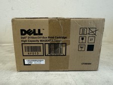 Dell RF013 Magenta Toner Cartridge - Factory Sealed Bag Opened Box picture