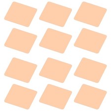 12Pcs Copper Pad Shim 14 x 12.4 x 0.1mm Thermal Pure Copper Heatsink picture
