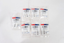 Lot of 7 Leviton 49910-SW4 4-Port Modular Faceplates picture