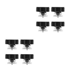 8Pcs Reusable Audio Isolation Feet Black Compatible with Panasonic Record Player picture