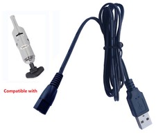 2-Prong USB Charging Cable Cord for Intex 28620 Rechargeable Handheld Vacuum picture