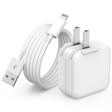 Genuine OEM Apple 12W USB Power Adapter Charger for iPhone iPad A2602 A2133 NEW picture