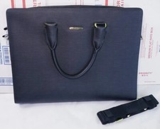 Bostanten Lawyers Briefcase Shoulder Laptop Business Slim Bag Black  picture