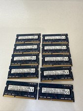 SK Hynix 4gb pc3L 12800s laptop memory ram Lot Of 10 Sticks picture