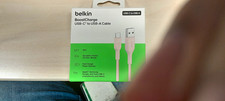 Belkin BoostCharge USB-C to USB-A Cable 5ft White Fast Charge **Free Shipping** picture
