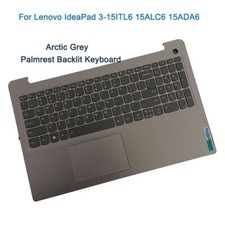 5CB1B65660 Palmrest Keyboard Touchpad For Lenovo IdeaPad 3-15ITL6 15ALC6 15ADA6 picture
