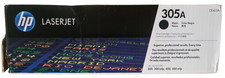 HP LaserJet 305A Black CE410A Toner Cartridge New Sealed  Ripped Side picture