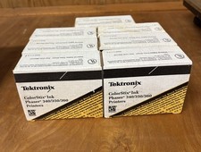 7 ea. Tektronix ColorStix Ink Black Ink, Part #016-1307-01, Phaser 340/350/360 picture