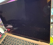 Macbook Air A2337 in Silver and Rose Gold. Cracked Screen PARTS ONLY AS-IS picture