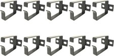 10 Pack Server Rack Cable Management D-Ring Hooks Cord Organizer Ring Set picture