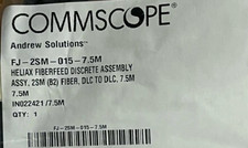 COMMSCOPE FJ-2SM-015-7.5M Discrete Fiber Jumper 2SM Fibers, 7.5M 24.6 FT /lot 10 picture