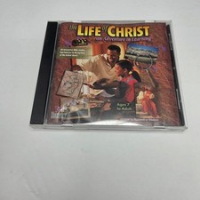 Discovery Interactive Life of Christ CD-ROM Bible Study PC Mac Vintage Software picture