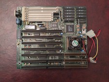 Retro Gaming 486 motherboard VI15G w/Intel 486 DX2-80 A80486DX2 ISA VLB w/manual picture