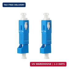 2 Pcs SC to LC Adapter - Single Mode 9/125um SC/UPC Male to LC/UPC Female Hybrid picture