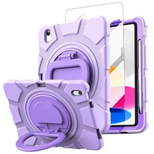 Case For iPad (A16) 11th Gen 11 Inch (2025) Shockproof Rugged Cover 360 Rotating picture