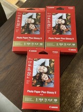 3 New Boxes Canon PP-201 Photo Paper Plus Glossy II, 4x6 inch 300 Total Sheets picture