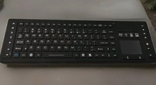 Wireless RF Waterproof Silicone Keyboard with Touchpad TBK104  picture