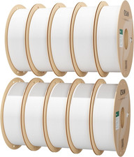 PLA+ Filament 3D Printer Filament 10KG Bundle Cold White picture