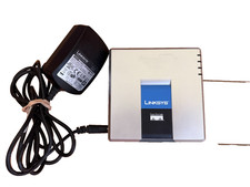 Linksys Cisco SPA2102 2-Port VoIP Wired Phone Ethernet Router w/ AC Adapter - A picture