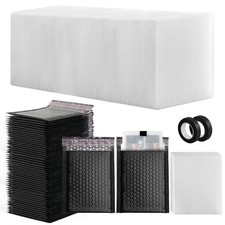 242 Pcs Trading Card Shipping Protector Set Include 120 3.5