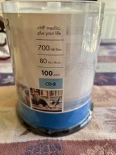 HP CD-R 80 Minute 700 MB 52x Speed (Pack of 100 Discs) About 80 CDs Left picture