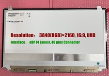 B173zan01.0 B173zan01.1 B173zan01.3 4K UHD 3840x2160 Laptop LED LCD RAW Screen picture