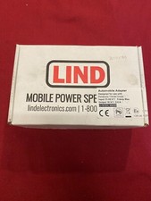 LIND ELECTRONICS INC., AUTO POWER ADAPTER ,LI-N1DC30HW, 2250,  NEW OPEN BOX picture