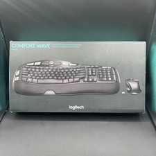 Logitech MK550 Comfort Wave K350 Wireless Keyboard M510 Mouse Combo w/USB - Read picture