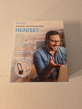 Vibe Headset 3.5 Compatible Clear Mono Sound Swivel Microphone Brand New In Box  picture