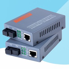 Gigabit Fiber Optical Media Converter HTB-GS-03 A&B 1000Mbps Single Mode Fiber picture
