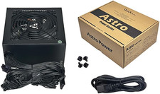 ASTRO450W Astro 450W ATX Power Supply with Auto-Thermally Controlled 120Mm Fa... picture