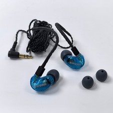 Shure SE215 Sound Isolating In-Ear Headphones Wired 3.5mm Jack Earphones Blue picture
