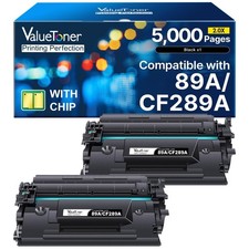 Value Toner 89A Black Original LaserJet Toner Cartridge CF289A Sealed picture