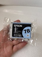 SEALED Epson 78 Claria Hi-Definition LIGHT CYAN Standard Ink Cartridge Exp: 7/24 picture