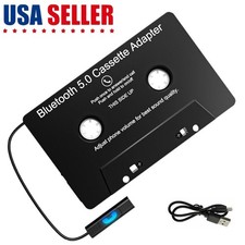 Bluetooth 5.0 Car Cassette Audio Receiver Cassette Aux Adapter Listen Phone Call picture