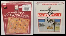 Virgin Leisure Genius Scrabble & Monopoly Computer Edition PC 25-1322 NEW Sealed picture