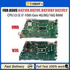 For ASUS V4050F S433F Laptop Motherboard S533F X421FA X521FA CPU i3 i5 i7​ W/CPU picture