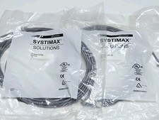 Systimax Commscope Ethernet Patch Cord Cpc6642-03f025 25ft 2pk picture