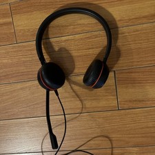 Jabra Evolve 20 UC Stereo Headset Black Double Sided picture