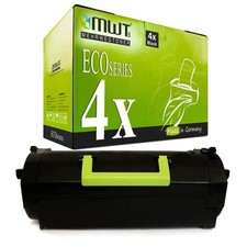 4x MWT ECO Cartridge XXL replaces Lexmark 24B6015 M 5100-Series M-5155 M-5163 picture