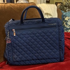 Hedgren Quilted Laptop Bag With Luggage Sleeve And Multiple Compartments picture