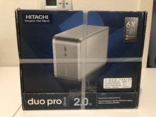 Hitachi 2TB Duo Pro Drive - Desktop External HD - Factory Sealed picture