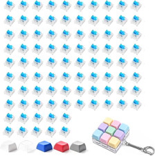 90 PCS Blue Keyboard Clicky for 3D Printer, Mechanical Keyboard Switches, Keyboa picture