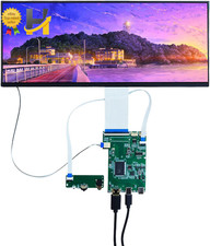 12.3'' 2K LCD Screen 2400X900 with USB-C LCD Controller Board for Pc/Laptop/Game picture